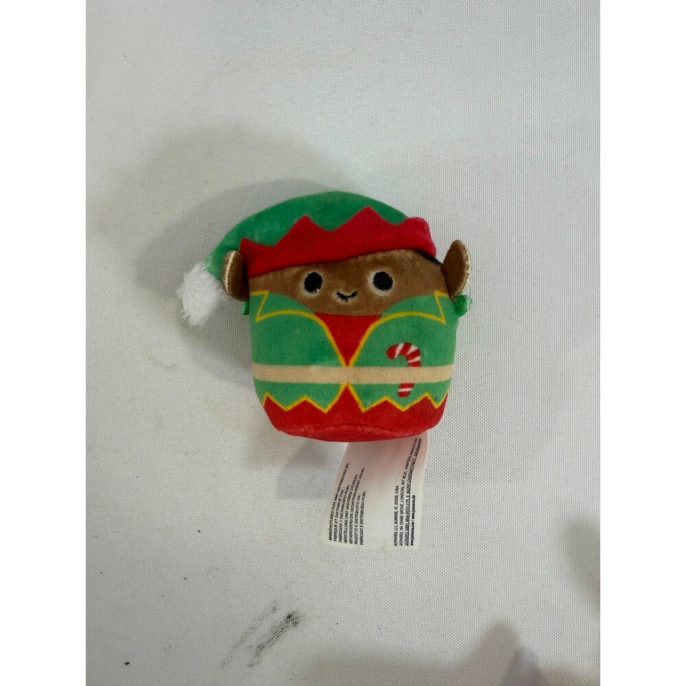 Squishmallows Micromallow Christmas Elf No tag